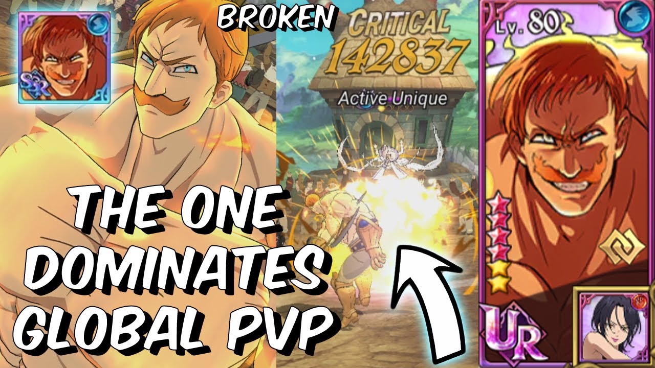 The One Escanor DESTROYS Global PVP - Beyond Broken OP - God Tier - Seven Deadly Sins: Grand Cross