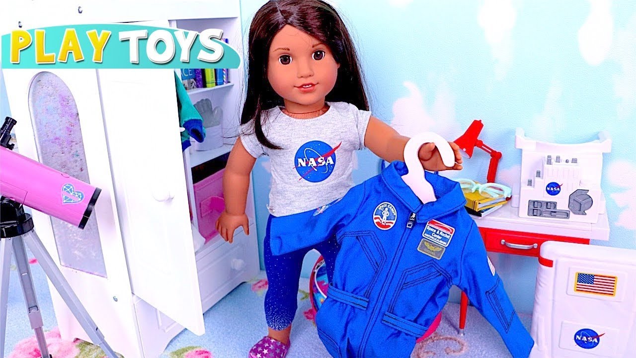 Baby Doll Luciana Space Bedroom Design! Play Toys creative ideas for kids