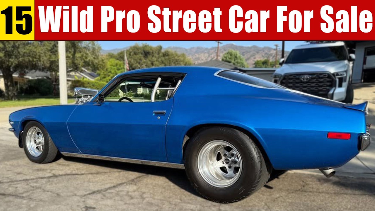 15 Brutal Pro Street Cars for Sale – Pure Power!
