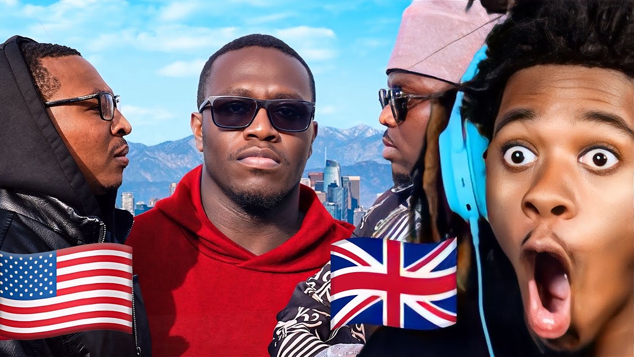 I WASNT EXPECTING THIS! | UK VS USA RAP BATTLE - FT. SUPAHOTFIRE & MONKWEH (Reaction)