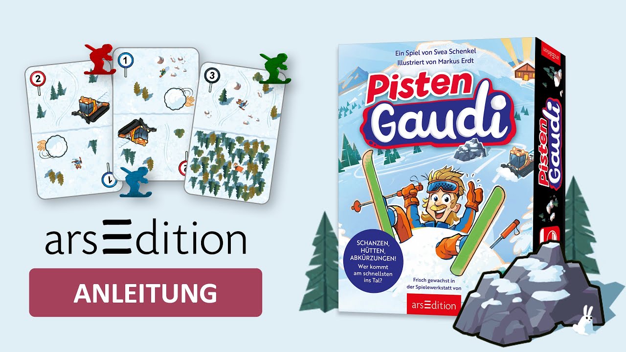 Spielanleitung: PISTENGAUDI | arsEdition