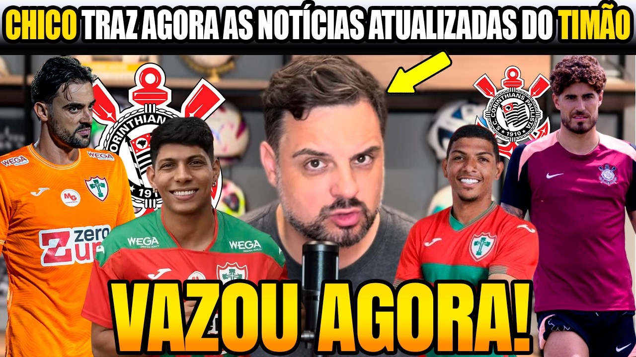 🚨CONFIRMOU AGORA NO CORINTHIANS! SAÍDA CONFIRMADA?! VAZOU INFORMAÇÕES DO BASTIDORES DO TIMÃO
