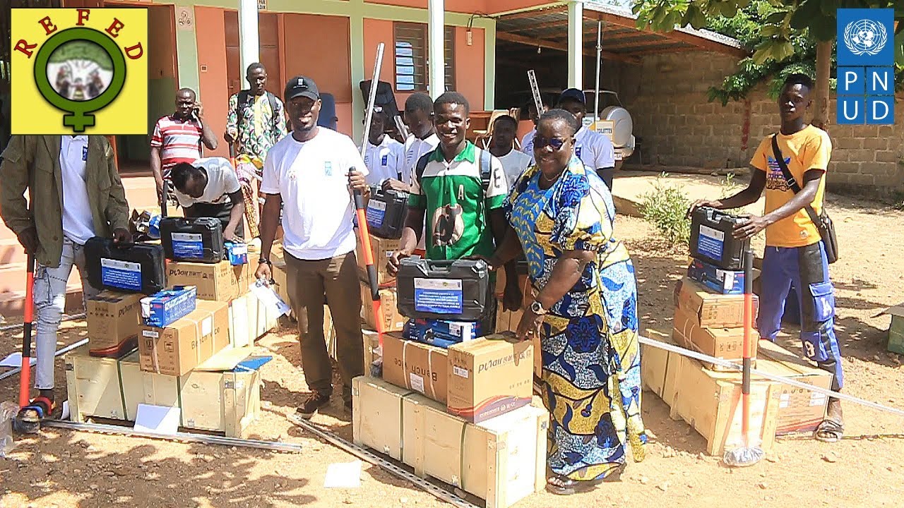 Savanes: Le Pnud et le Refed poursuivent la remise de matériels aux jeunes artisans