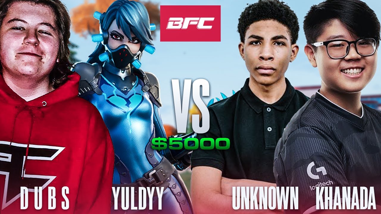 FaZe Dubs & Yuldy vs Unknown & Khanada $5000 BFC Grand Finals 4v4 Zone Wars