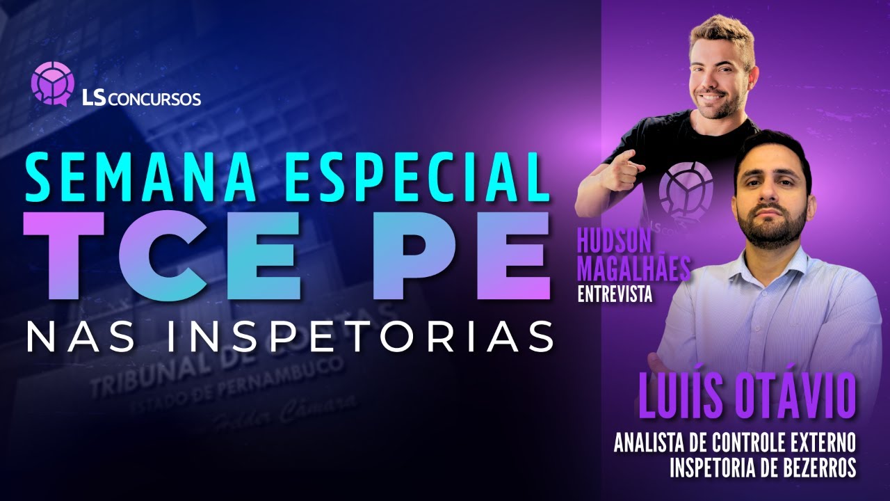 TCE PE nas Inspetorias: Entrevista com o Analista de Controle Externo da Inspetoria de Bezerros