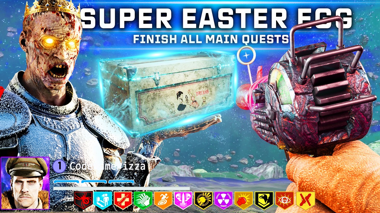 ⭐BO7 SUPER EASTER EGG HUNT & NEW BOSS FIGHT!?!⭐NEW EASTER EGG!⭐Call of Duty Black Ops 7 Zombies⭐