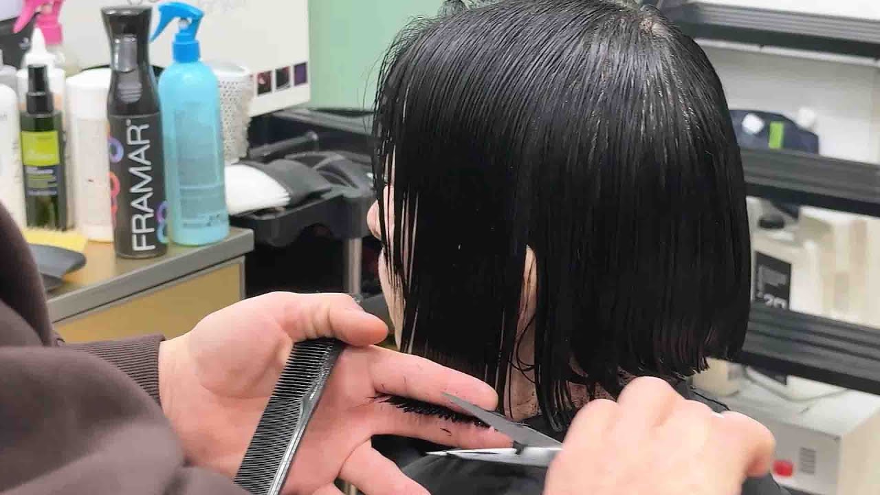 Short Bob Haircut with Bangs for Mature Women | Classic Low-Maintenance Bob Hairstyle