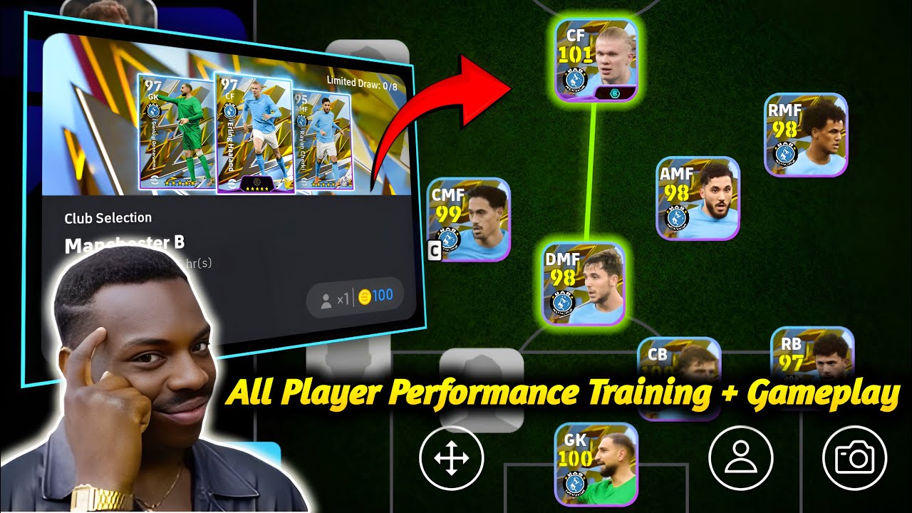 Manchester City Club Selection Review 🔥 Best Training & Division Match Test | eFootball 2026