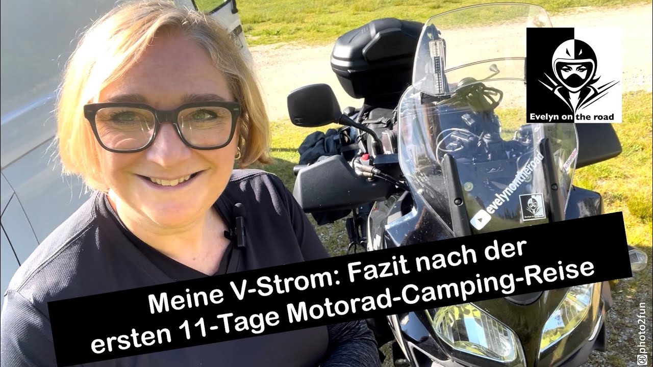 Meine V-Strom mit Anbauteilen: Fazit nach der ersten 11-Tage Motorrad-Camping-Reise