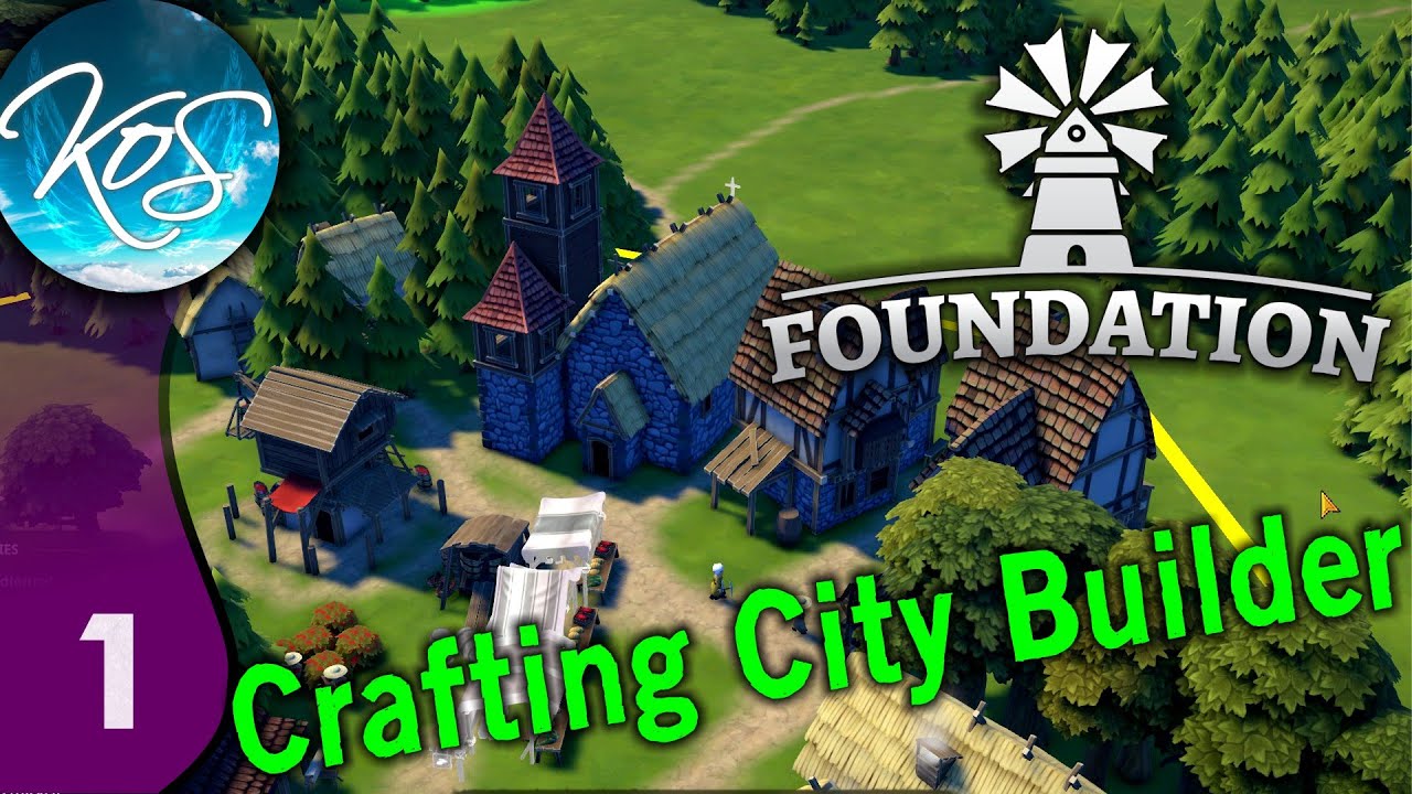 Foundation 1 - A PERFECT VILLAGE START!  (SPONSORED) - Let's Play