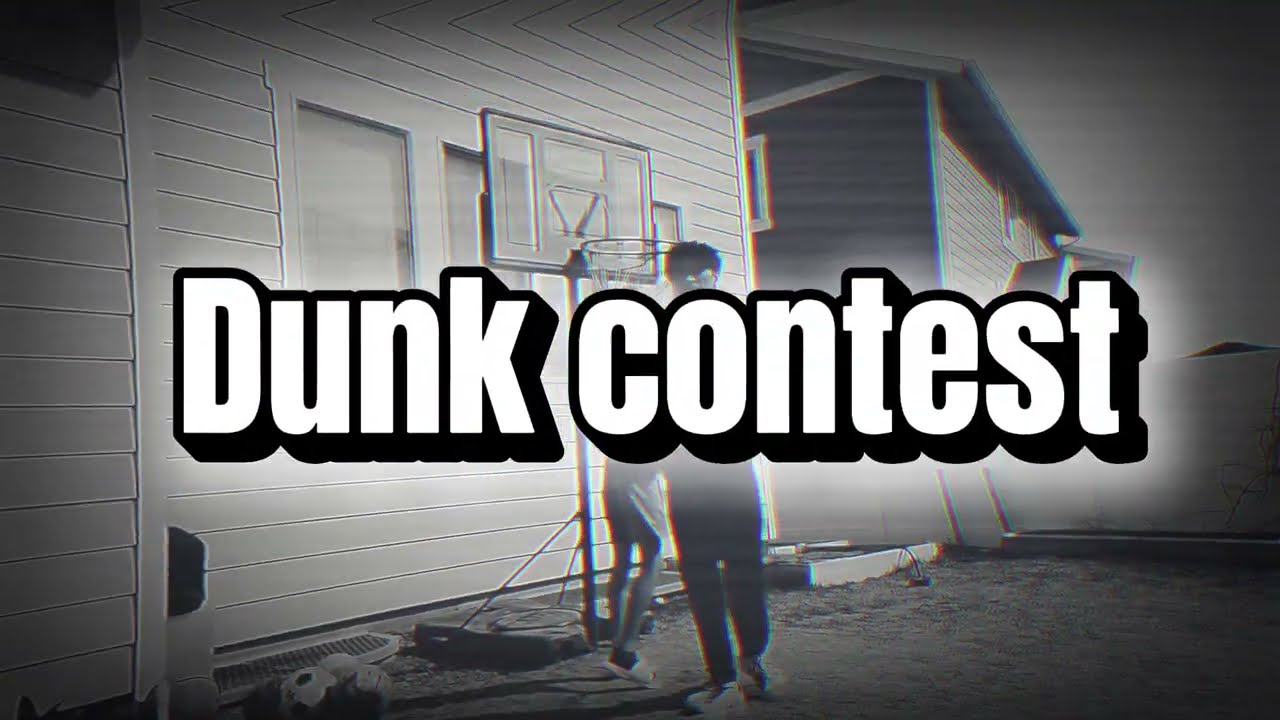 Greatest Dunk Contest Against my Brother!