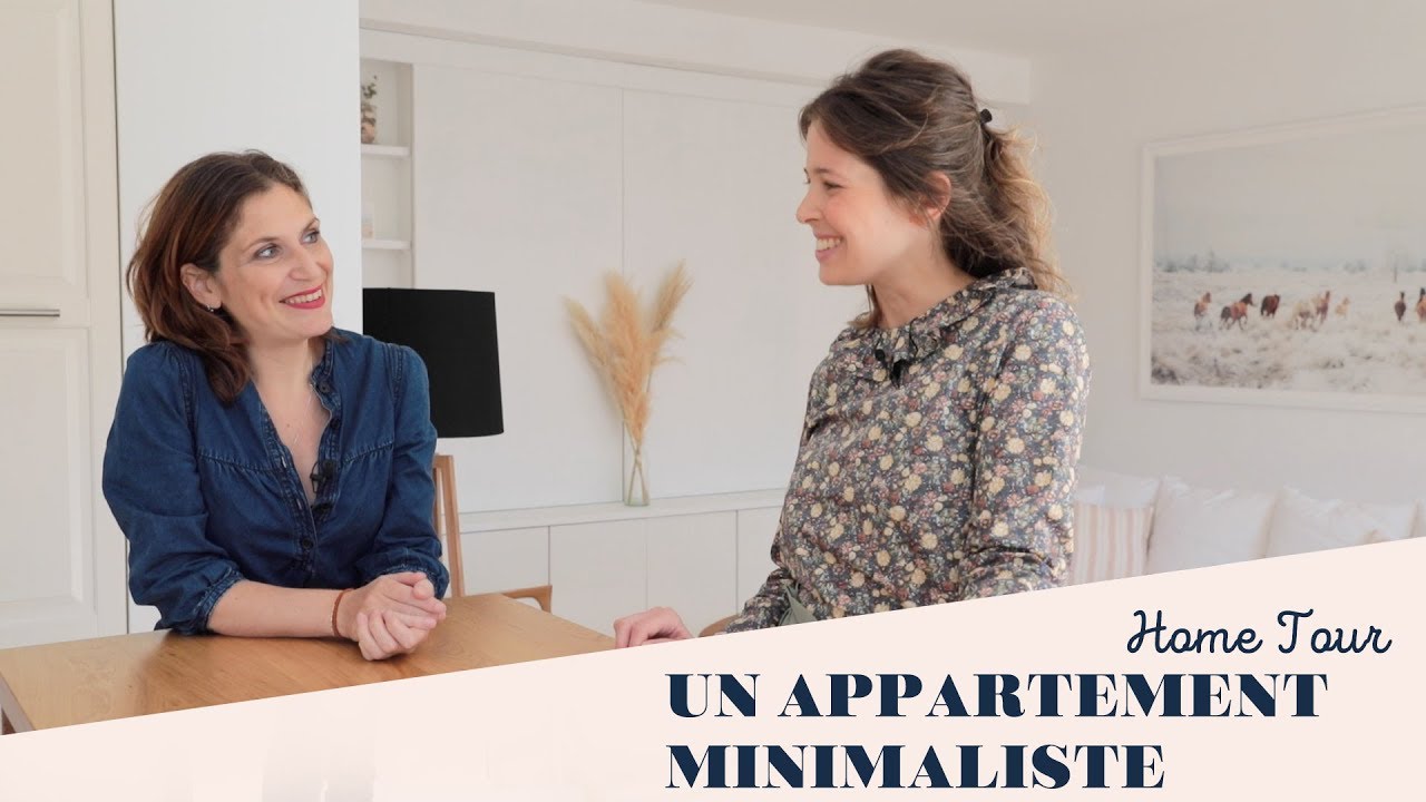 UN APPARTEMENT A LA DECO MINIMALISTE
