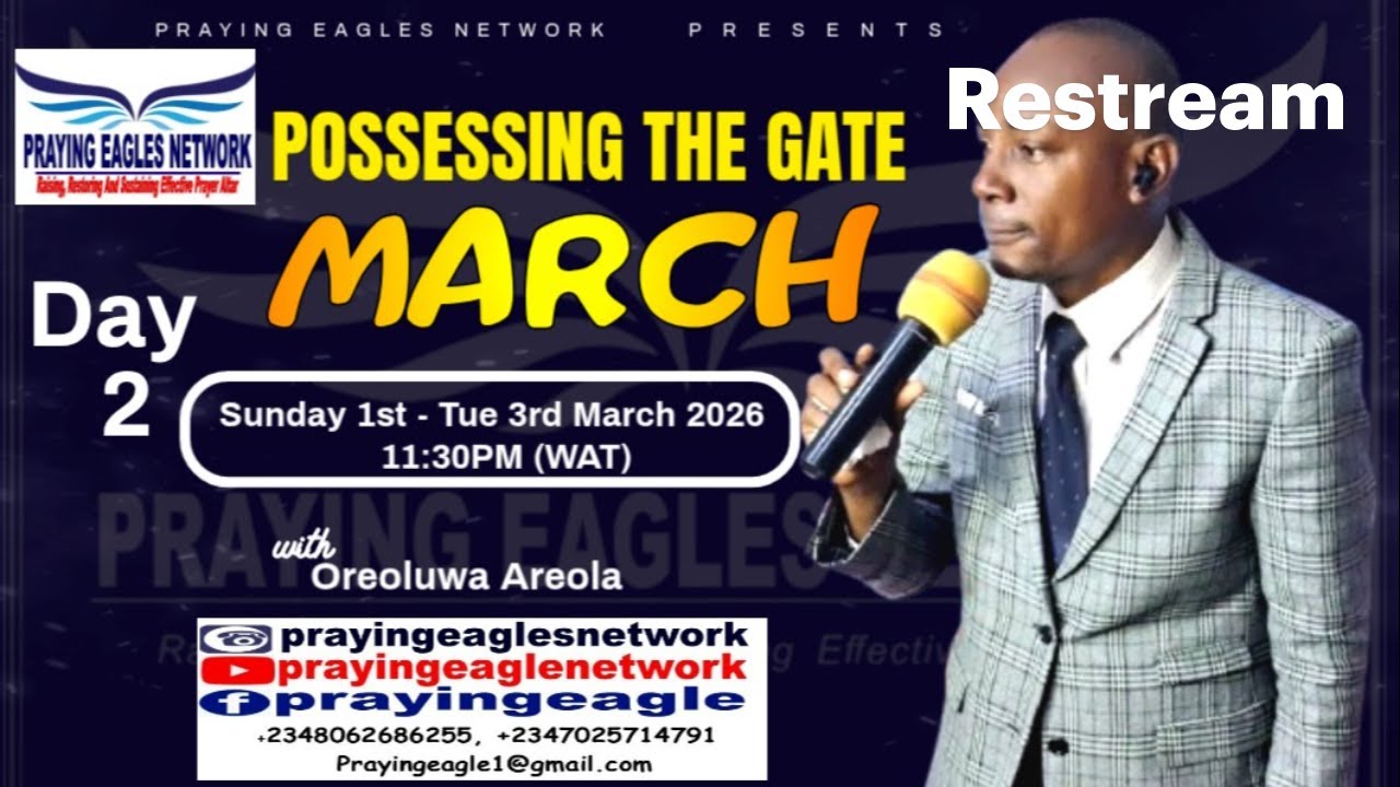 POSSESSING THE GATE: MARCH 2026 DAY 2