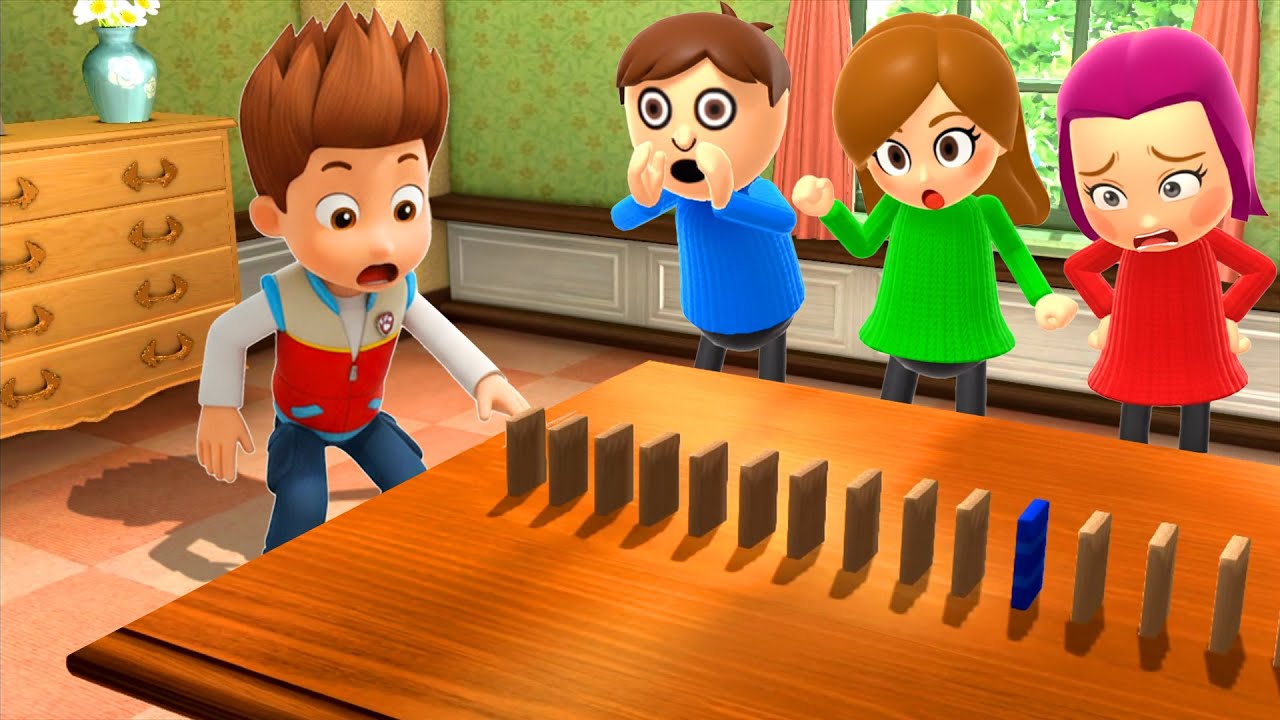Wii Party U Ryder From PAW Patrol Vs Master CPU on Highway Roller (Master Difficulty)