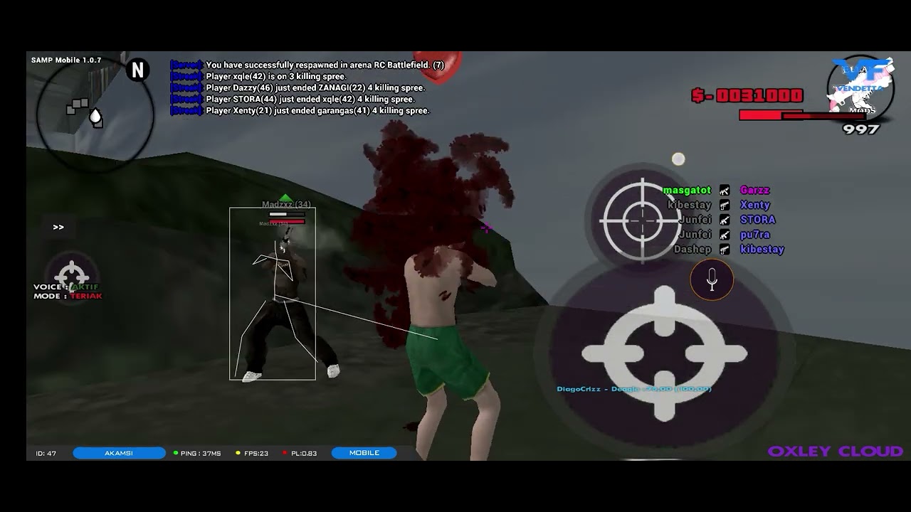 REVIEW AIM LOCK/AIM BOT GTA SAMP #samp #gaming #tutorial #review 