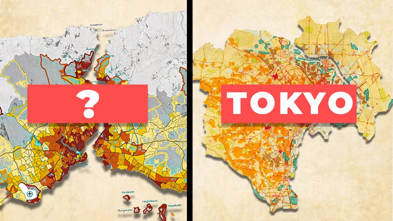 Tokyo NEDEN bu kadar iyi tasarlanmış bir şehir? - Tokyo Kentsel Tasarım