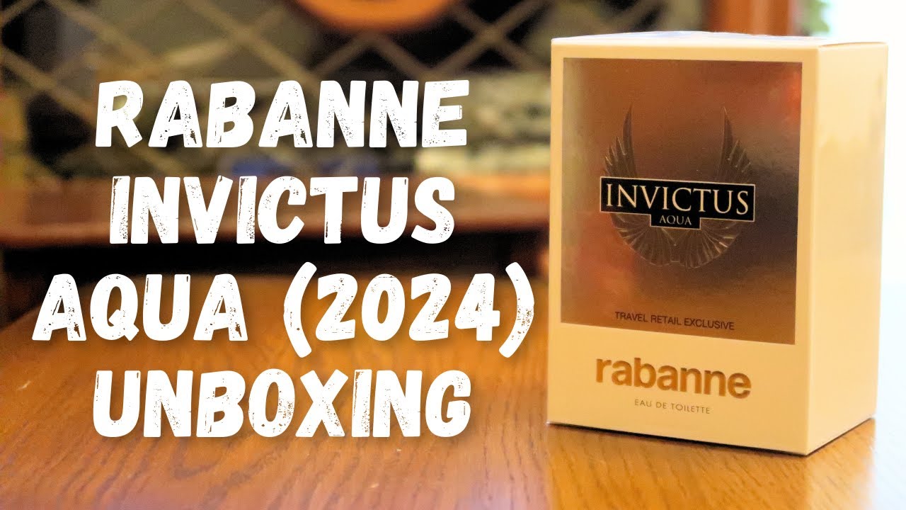 Rabanne Invictus Aqua 2024 unboxing & first impressions