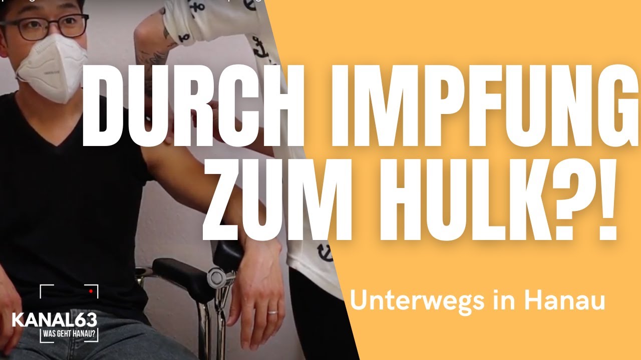 Durch Impfung zum Hulk?! Daniels Covid19-Impfung 💉 #impfung #livedabei #biontech