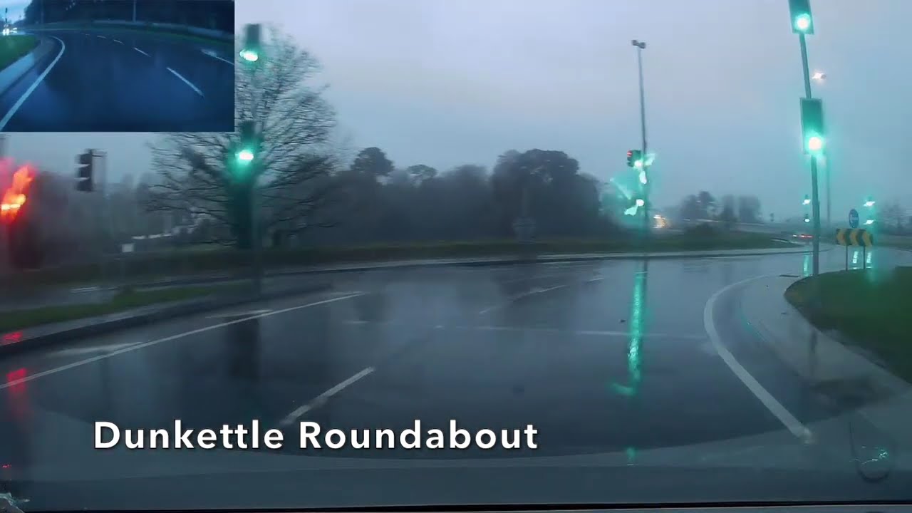 ** IRELAND ** Cork Dunkettle Interchange, upgraded and improved, January 2025