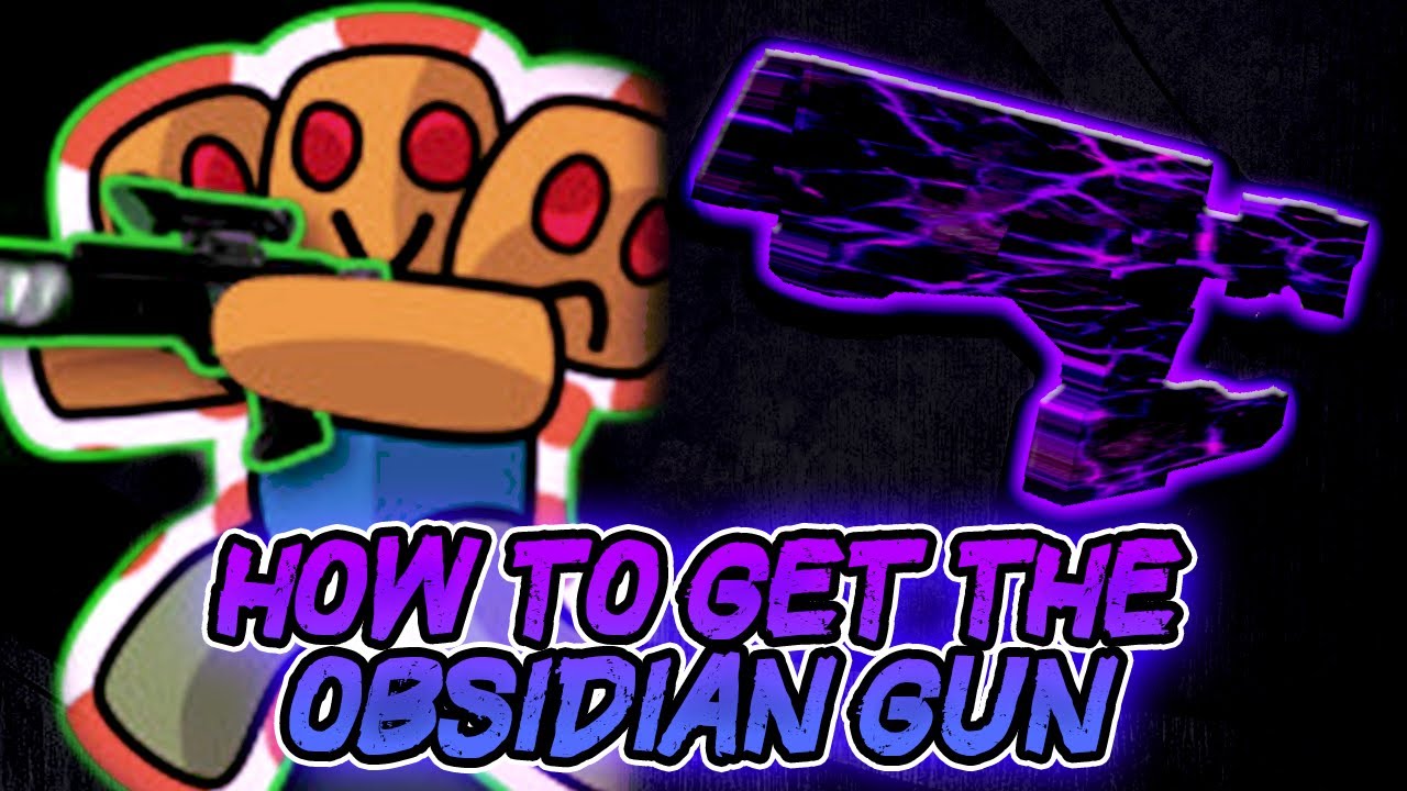 How to get the OBSIDIAN GUN in Survive Area 51 - Roblox