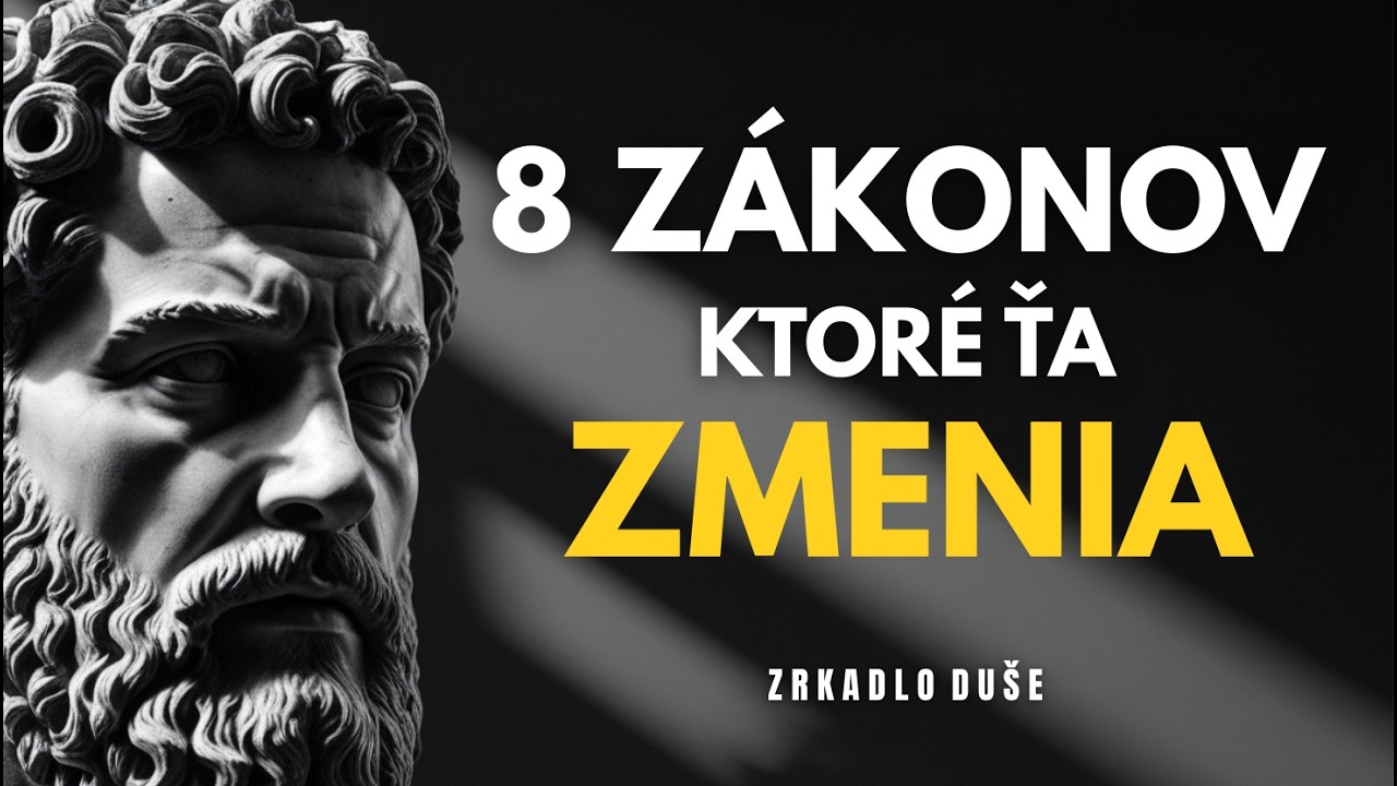 Ak si pohodlný, si mŕtvy – 8 stoických zákonov, ktoré prebudia tvoju vnútornú silu!