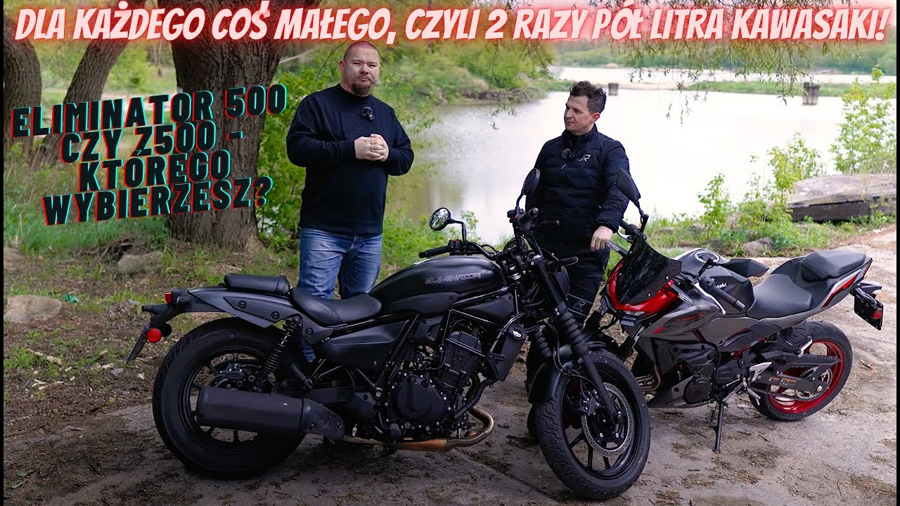 Kawasaki Eliminator 500 oraz Z500 2024 - motocykle nie tylko dla posiadaczy prawa jazdy kategorii A2