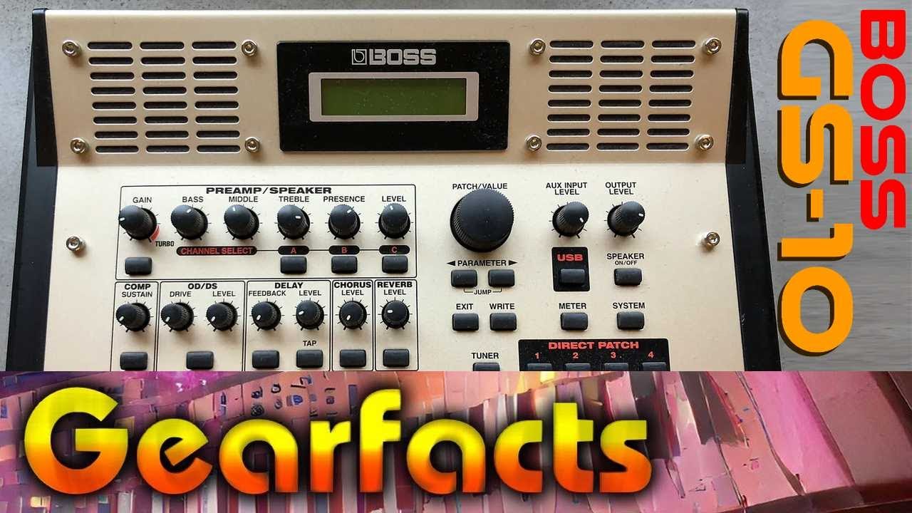 The mad sounds of the BOSS GS-10 multi effects console! Revisited with delight :)