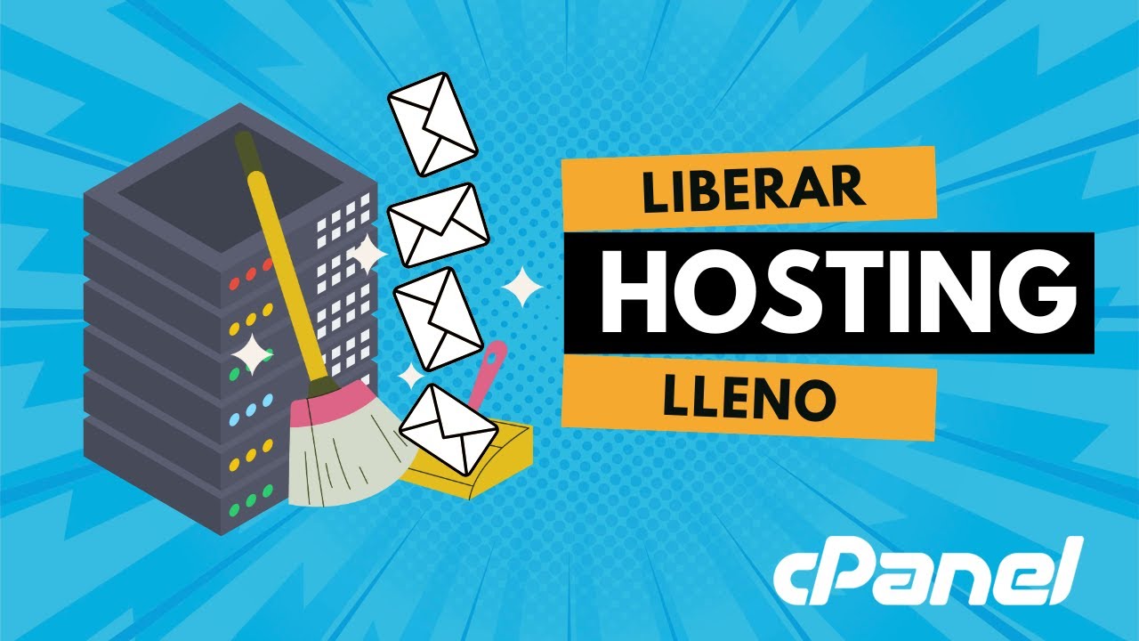Como liberar espacio en cPanel lleno por correos