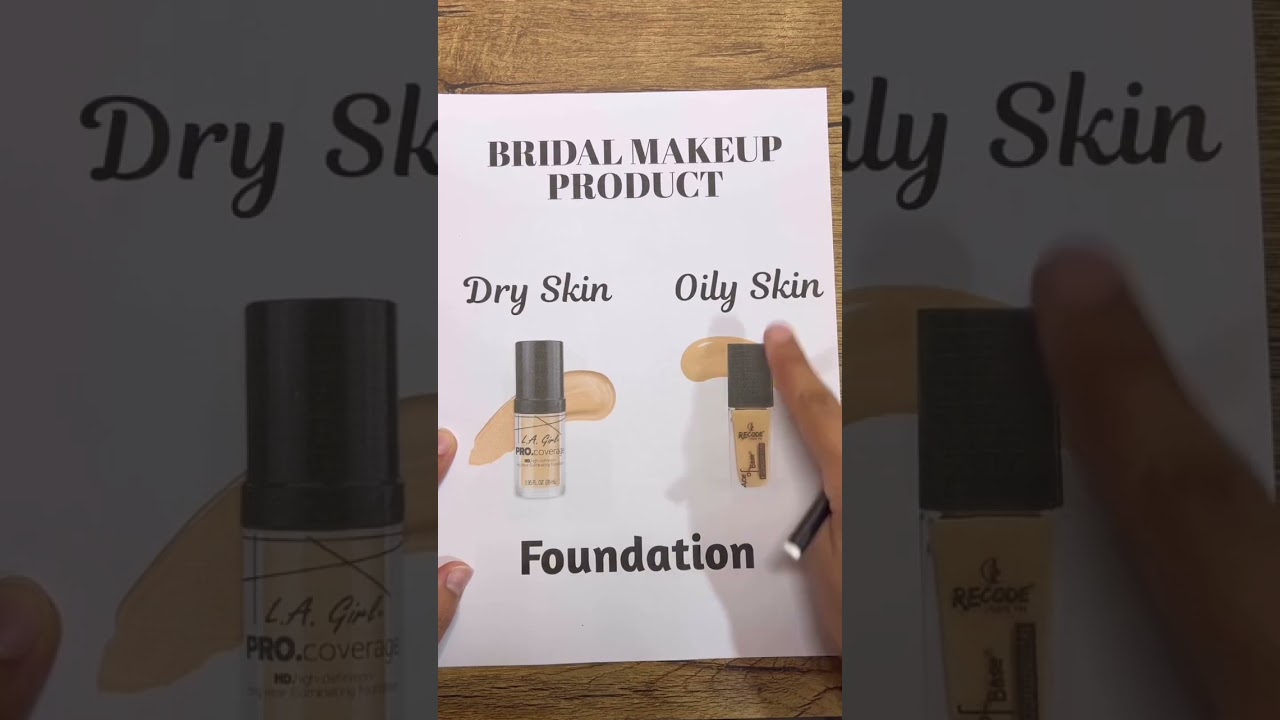 Bridal makeup products 