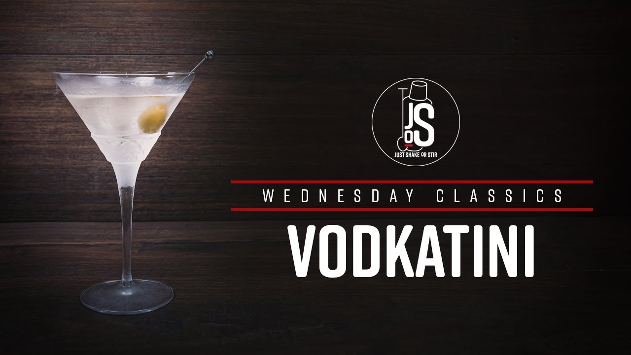Wednesday Classics - Vodkatini cocktail recipe: how to make the perfect vodka drink.