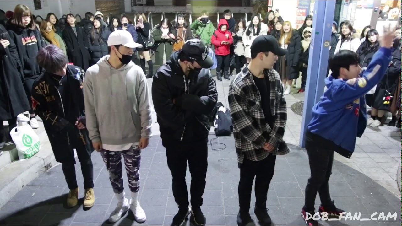 180109 디오비 DOB 홍대공연 / B1A4 - 이게 무슨 일이야