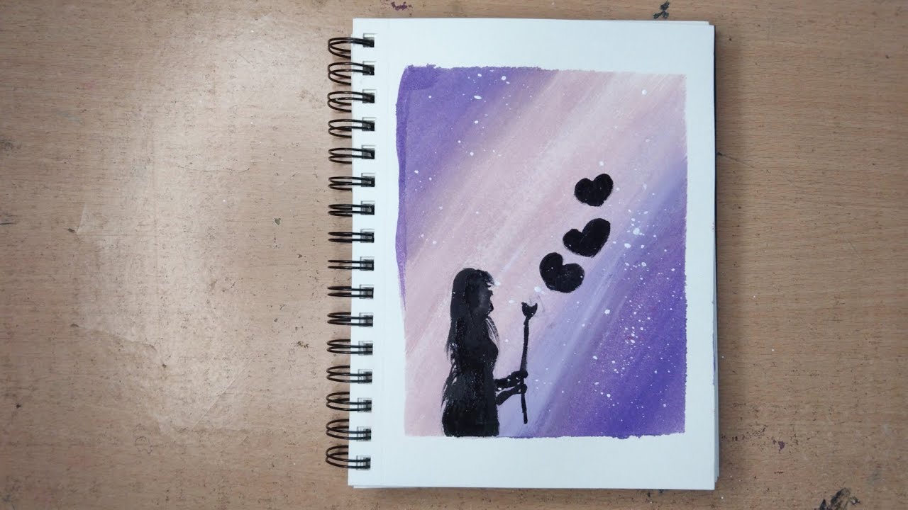 painted the girl dreaming | 