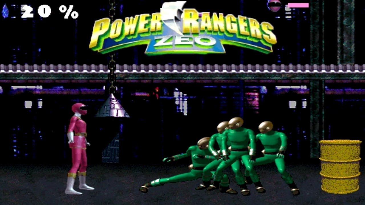 Power Rangers Zeo VS The Machine Empire (Windows game 1996)