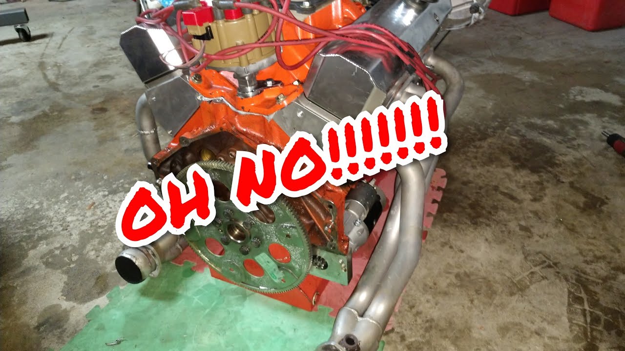 CRANKSHAFT END PLAY!!! The old SBC 350 was trying to die!