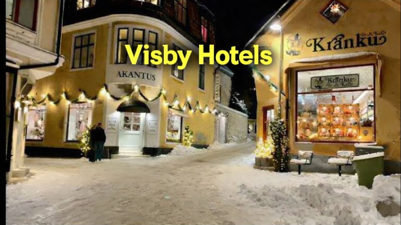Топ-5 отелей Висбю, которые обязательно стоит посетить | Gotland Travel