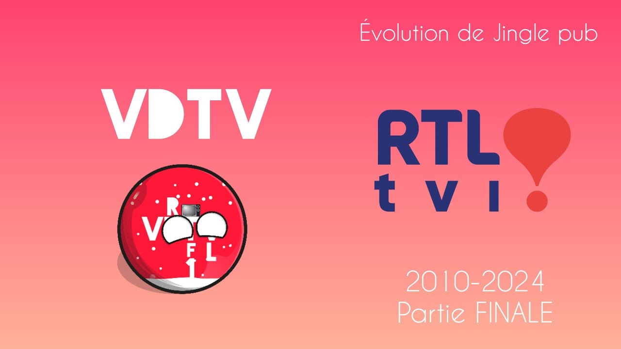 VDTV : Évolution de Jingle pub RTL TVI Partie 3