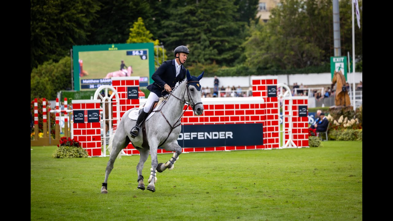 Defender Puissance at the 2024 Dublin Horse Show