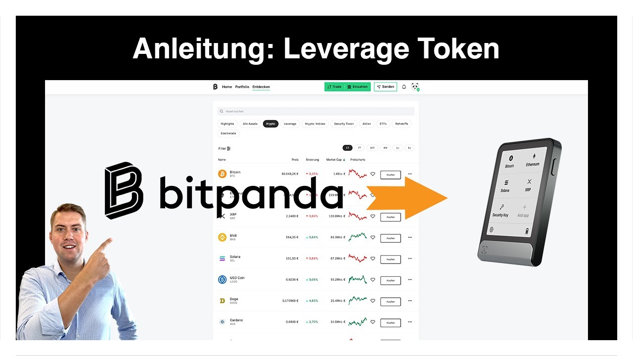 Leverage tokens on Bitpanda &ndash; how to trade with leverage ✅📈