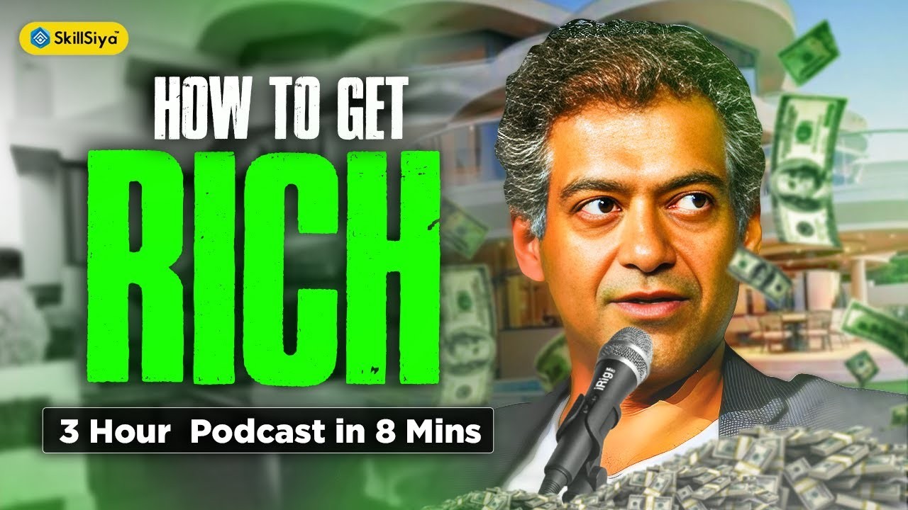 दुनिया का Best Podcast "How to get Rich by Naval" | Full Podcast in 8-Minute Summary!