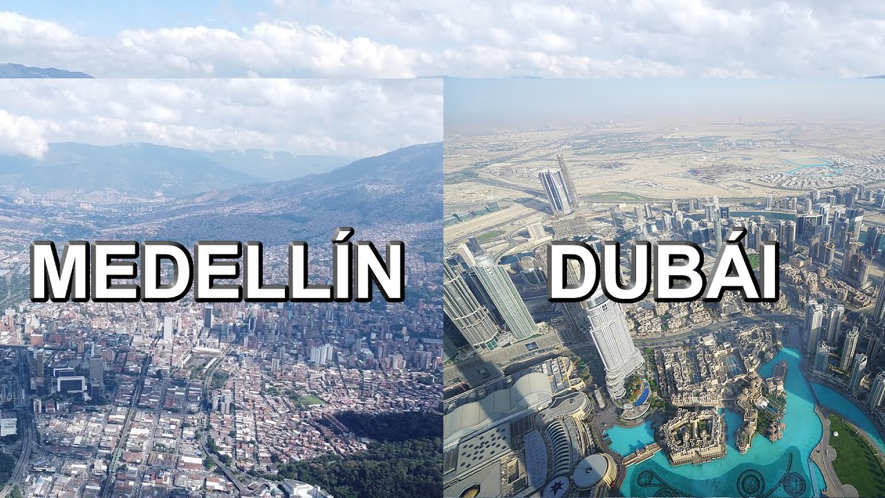 Cual Seria La Vista Desde el Burj Khalifa en Medellin