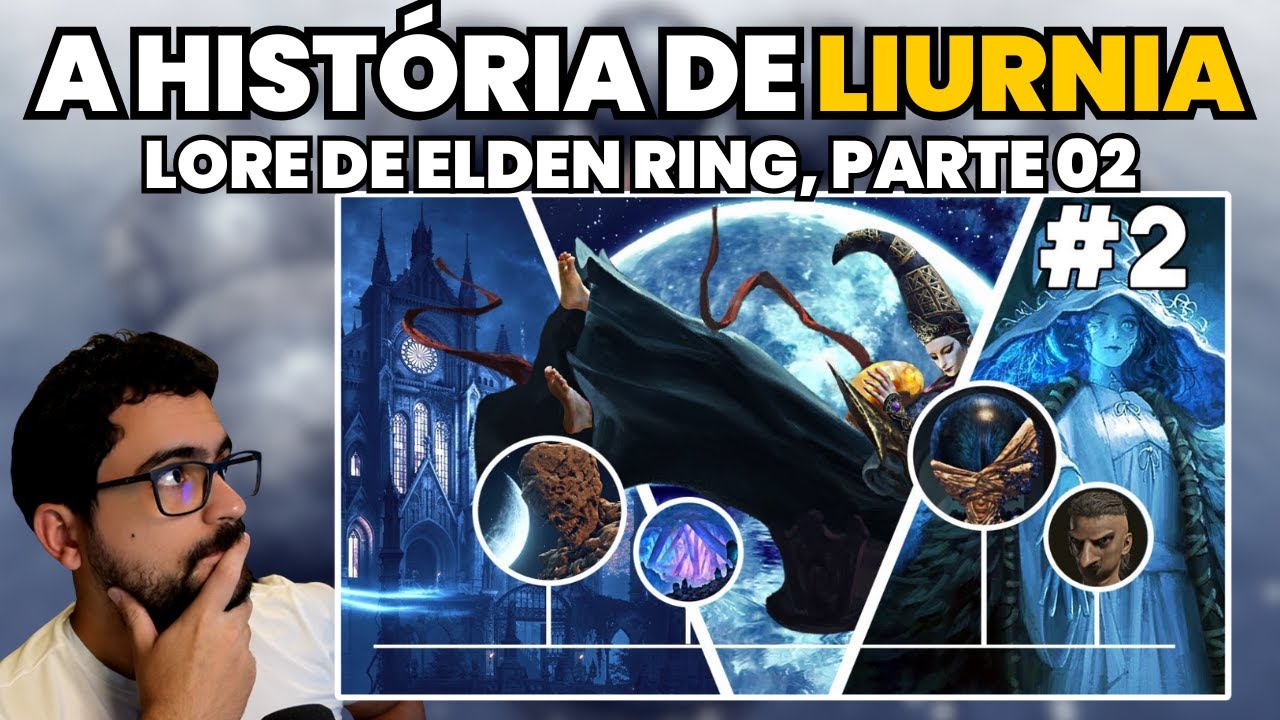 Kelnow explicando a HISTÓRIA do ELDEN RING - Parte 02