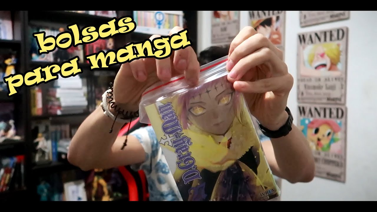 Como ponerle bolsas a tus mangas, formato kanzenban A5 y tankobon
