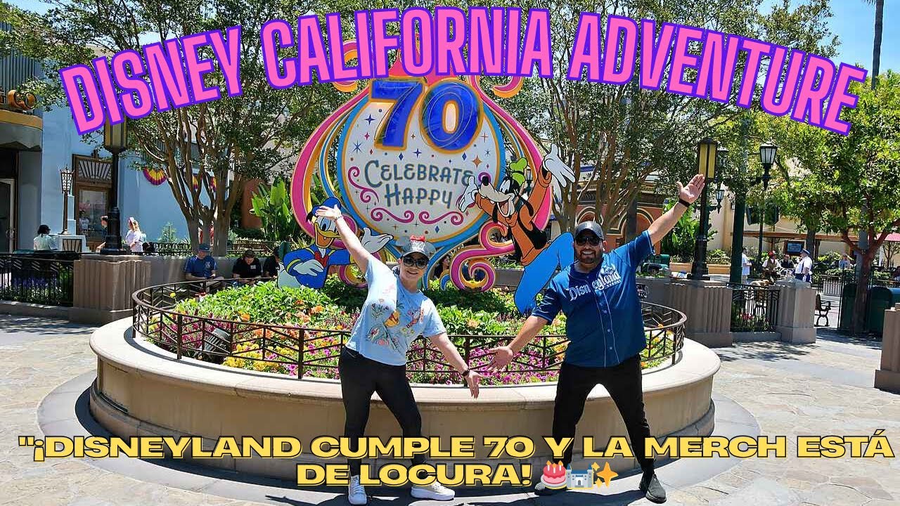 California Adventure - ¡Nueva mercancía del 70 aniversario de Disneyland! 🏰✨