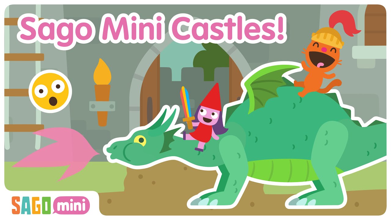 Sago Mini World CASTLES 🏰🐉 | Learning Videos for Kids | Sago Mini Play Through