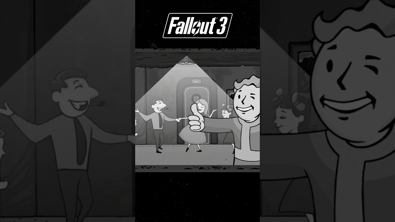 Glowing up Vault Boy 