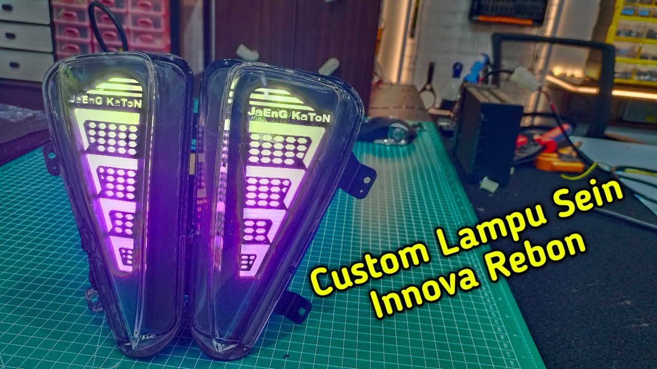 Custom Lampu Sein Innova Rebon (Project Innova EPS 1)