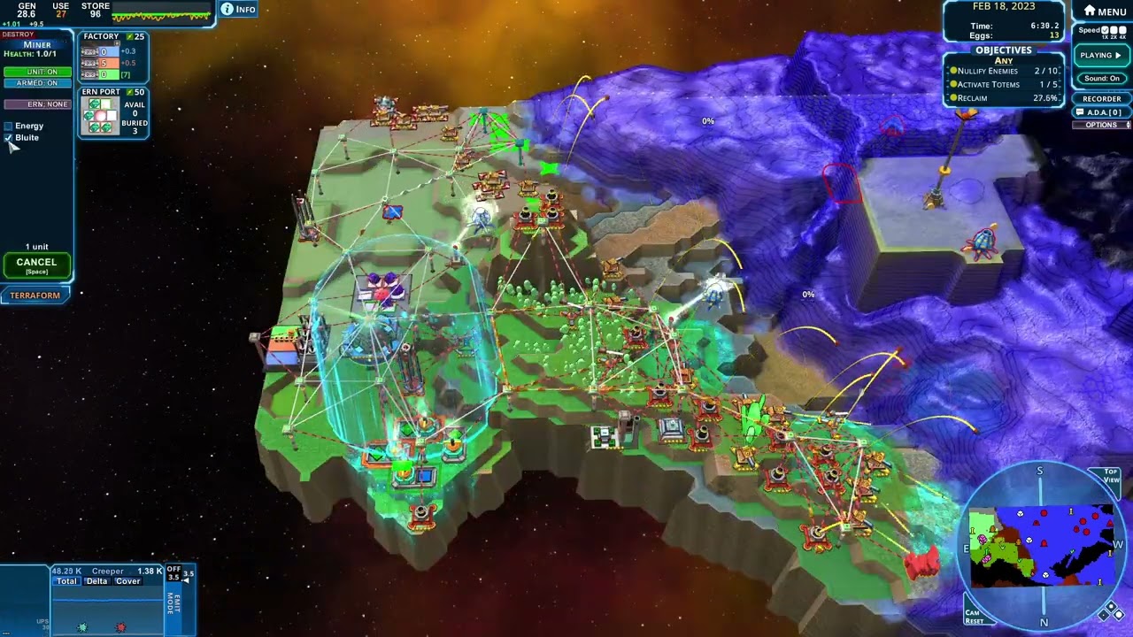 Chronom Creeper World 4. Feb 18 2023