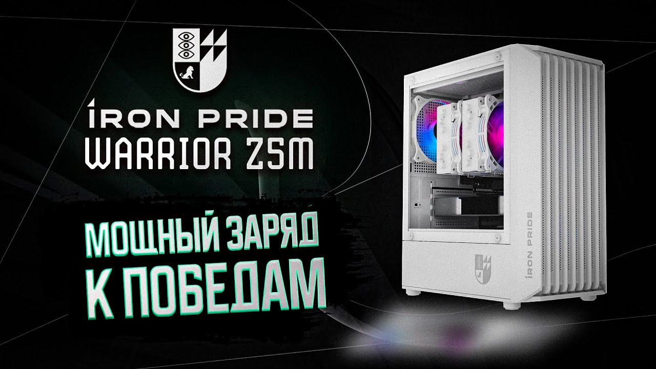НОВЫЙ IRON PRIDE WARRIOR Z5M | ОБЗОР НА КОРПУС С OZON | КОРПУС ДЛЯ ИГРОВОЙ СБОРКИ