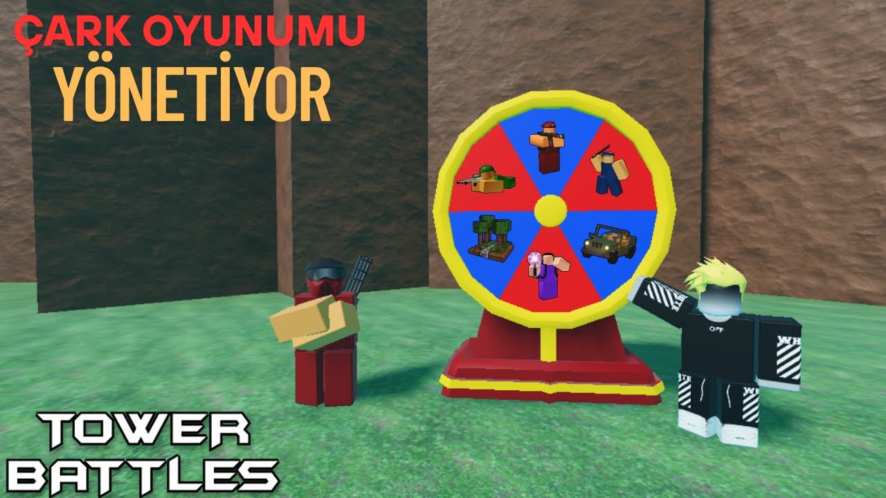 🍀Çark Oyunumu Yönetiyor ! | Roblox Tower Battles