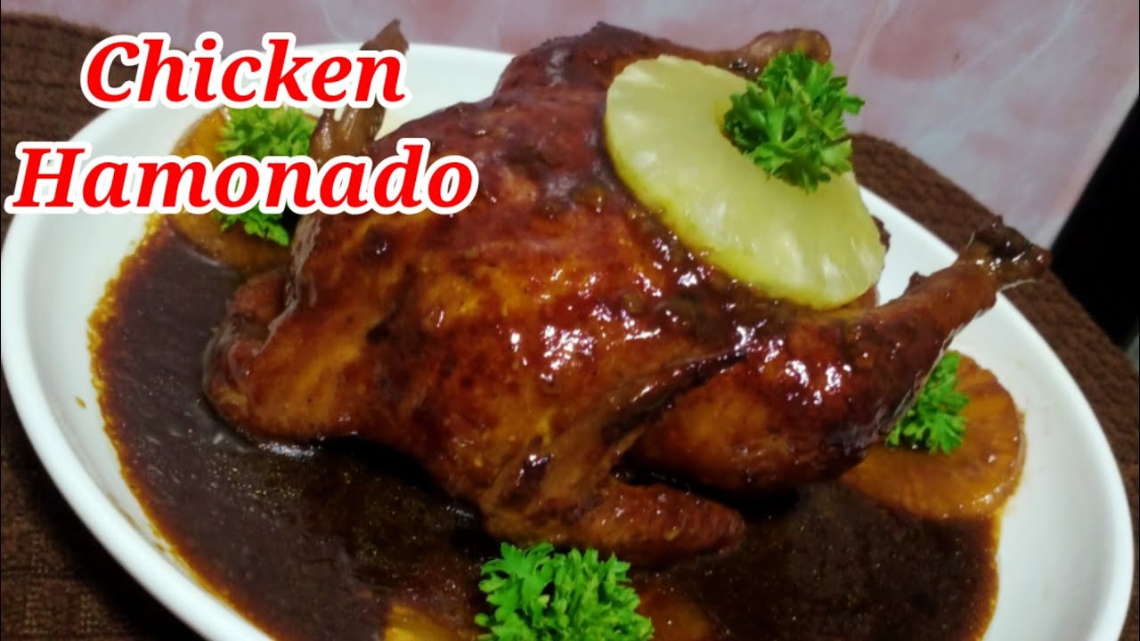 WHOLE CHICKEN HAMONADO/NOCHE BUENA RECIPE/SUPER EASY